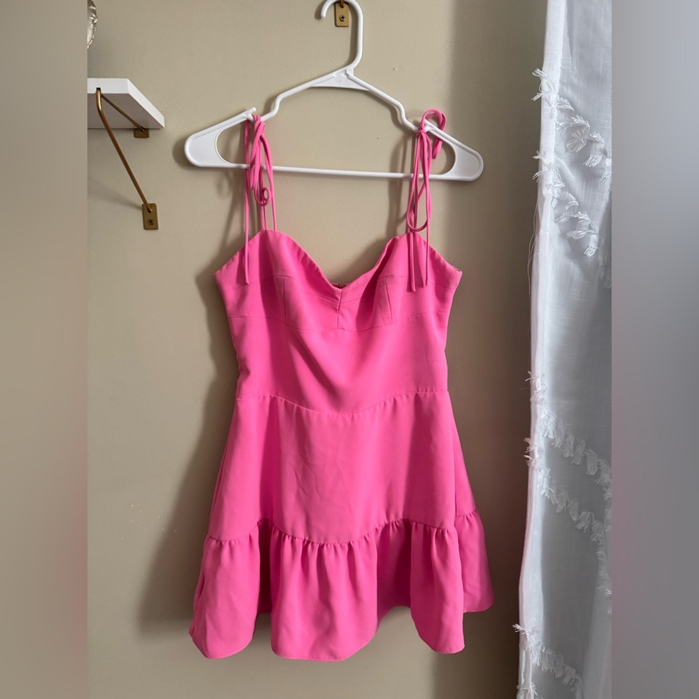 Amanda Uprichard Vibrant Pink Dress